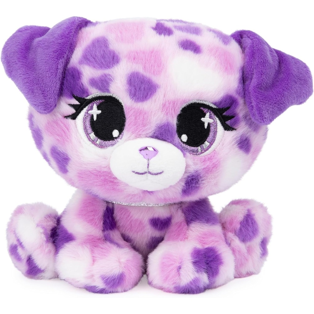 GUND P.Lushes Pets Gem Stars Collection, Callie La’Pooch Puppy Stuffed Animal, Purple/Pink, 6(Callie Lapooch)
