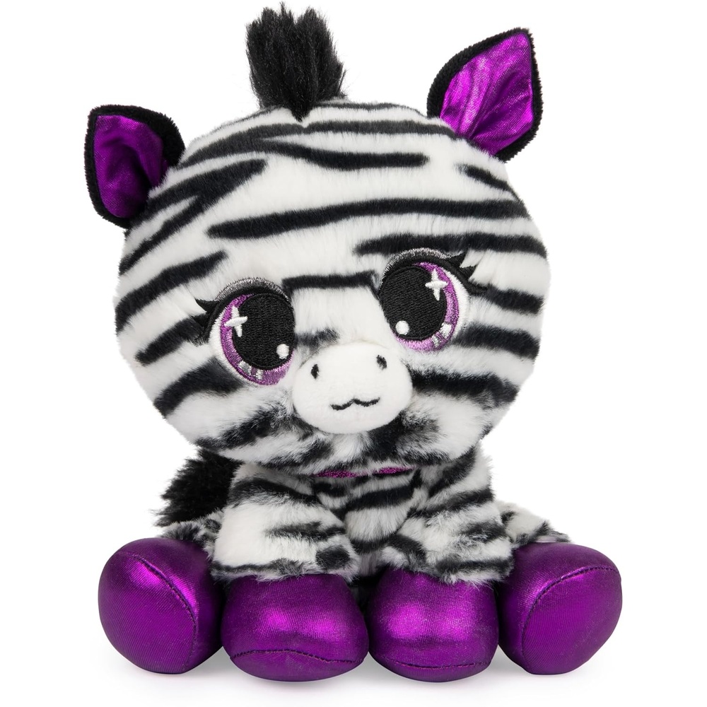 GUND P.Lushes Designer Fashion Pets Alexia Zara Zebra Stuffed Animal, Black/White, 6