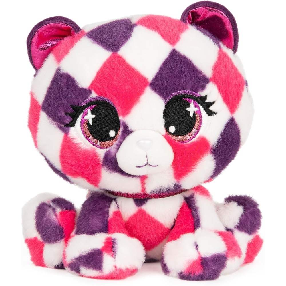 GUND P.Lushes Designer Fashion Pets Jessica Foxy Fox Premium Stuffed Animal Soft Plush, Pink, 6(Quinn Obearci)