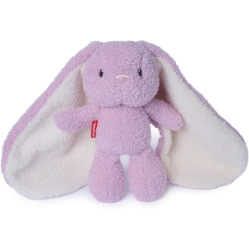 GUND Baby Blankie Pals Bunny, Stuffed Animal and Baby Lovey, Sensory Toy, Newborn Essentials, Plush Toy for Babies, 6