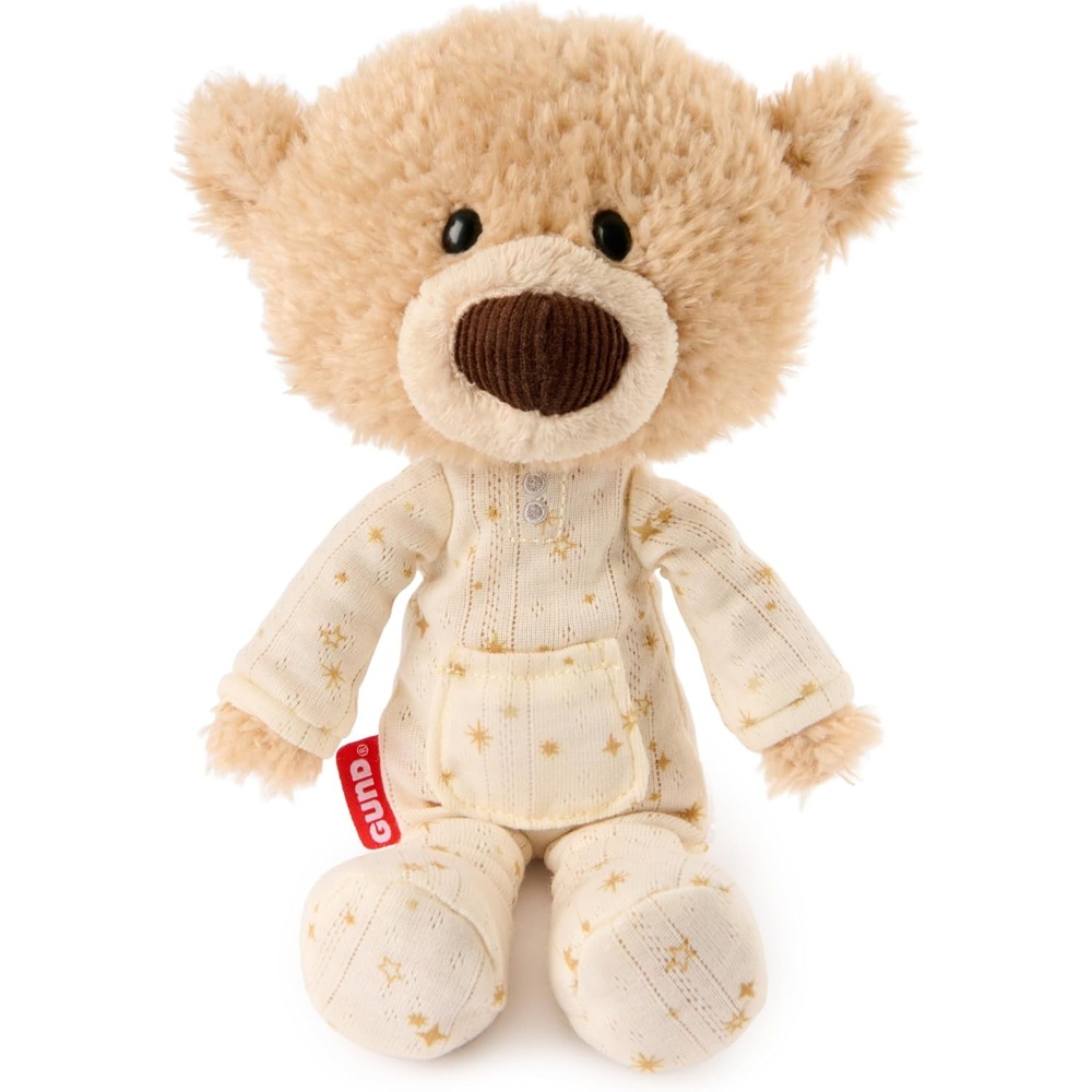 GUND Lost Tooth Toothpick Bear, Premium Teddy Bear with Pajamas and Pocket for Notes or Baby Tooth, Stuffed Animals for Ages 0 and Up, Brown, 10(Multicolor)