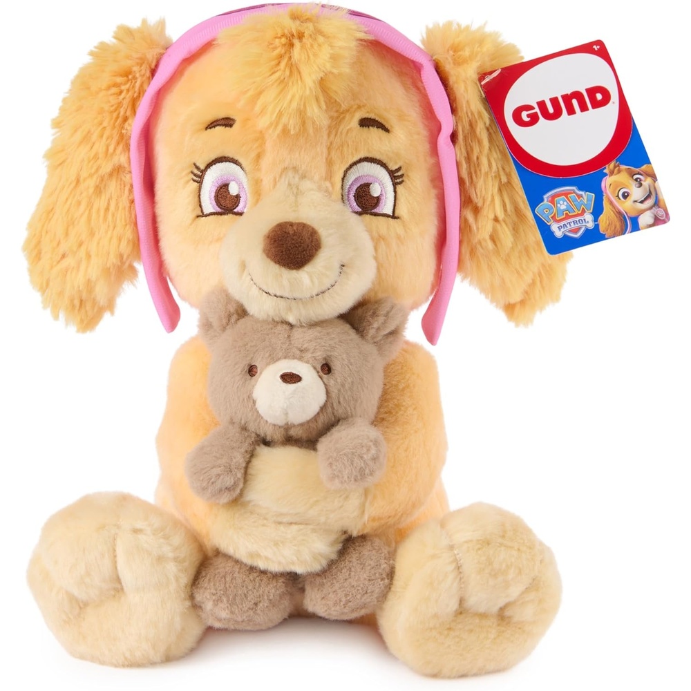 Paw Patrol GUND Skye with Kai Teddy Bear, Official Skye Plush Toy, Dog Stuffed Animal for Ages 1 and Up, 9.5