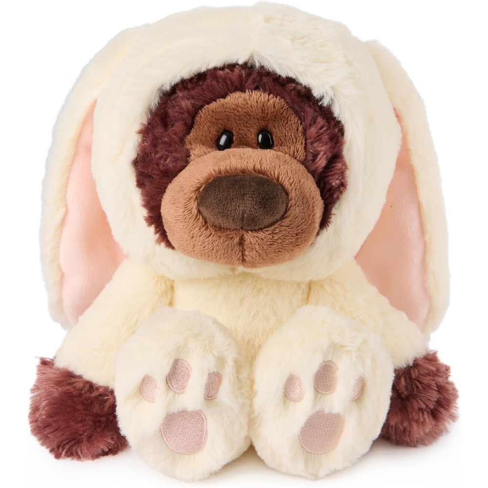 GUND Philbin Bunny Plush, Premium Teddy Bear with Easter Bunny Costume, Stuffed Animal for Ages 0 and Up, 10