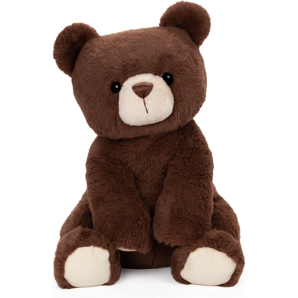 GUND Finley Teddy Bear, Premium Stuffed Animal for Ages 1 and Up, Chocolate Brown, 13