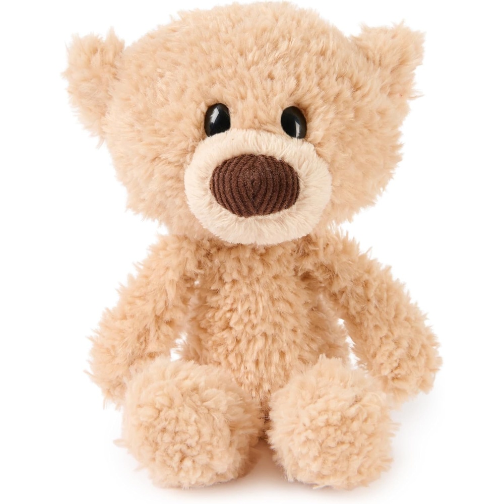 GUND Kai Teddy Bear, Little Stuffed Animals, Classic Plush Toys for Ages 1 and Up, Taupe, 7(Toothpick)