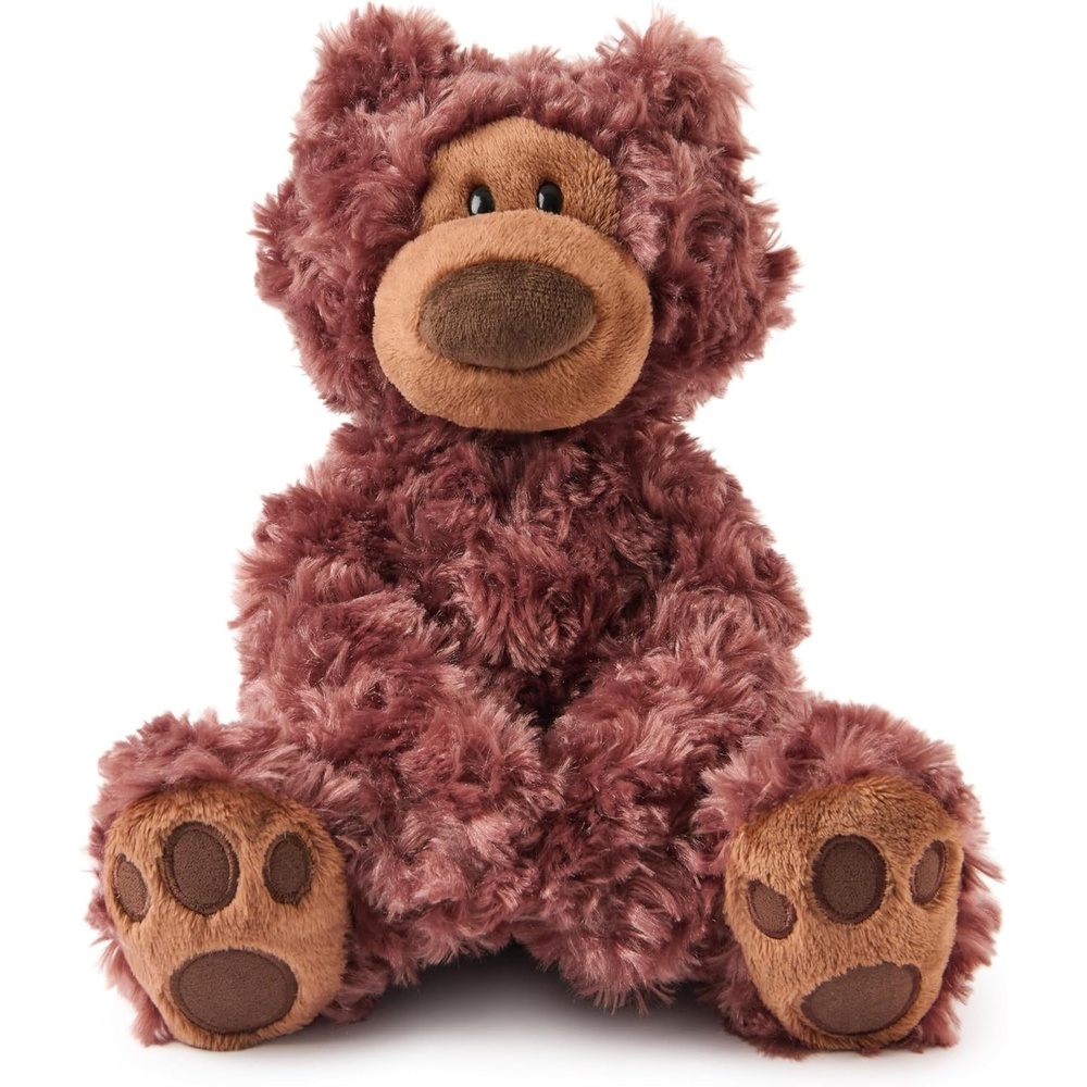 GUND Forever Friends: Philbin Classic Teddy Bear, As Seen on The View, Premium Stuffed Animal for Ages 0 and Up, Chocolate Brown, 12(Philbin)