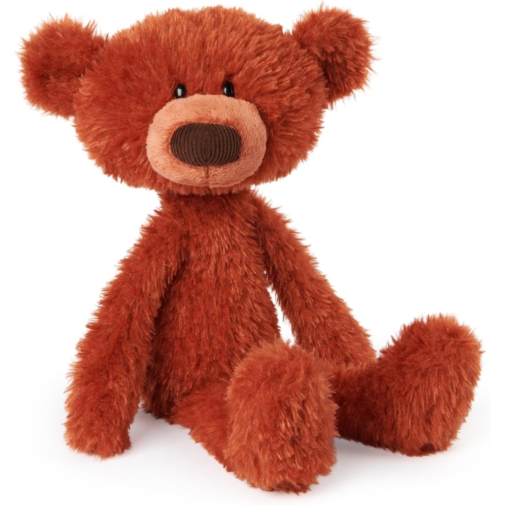 GUND Toothpick Pumpkin Pie, Teddy Bear Stuffed Animal for Ages 0 and Up, Pumpkin Orange, 15
