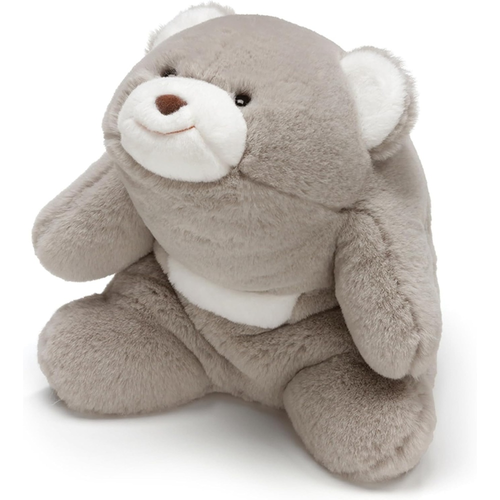 GUND Original Snuffles Teddy Bear, Premium Stuffed Animal for Ages 1 and Up, White, 10(Snuffles (Gray))