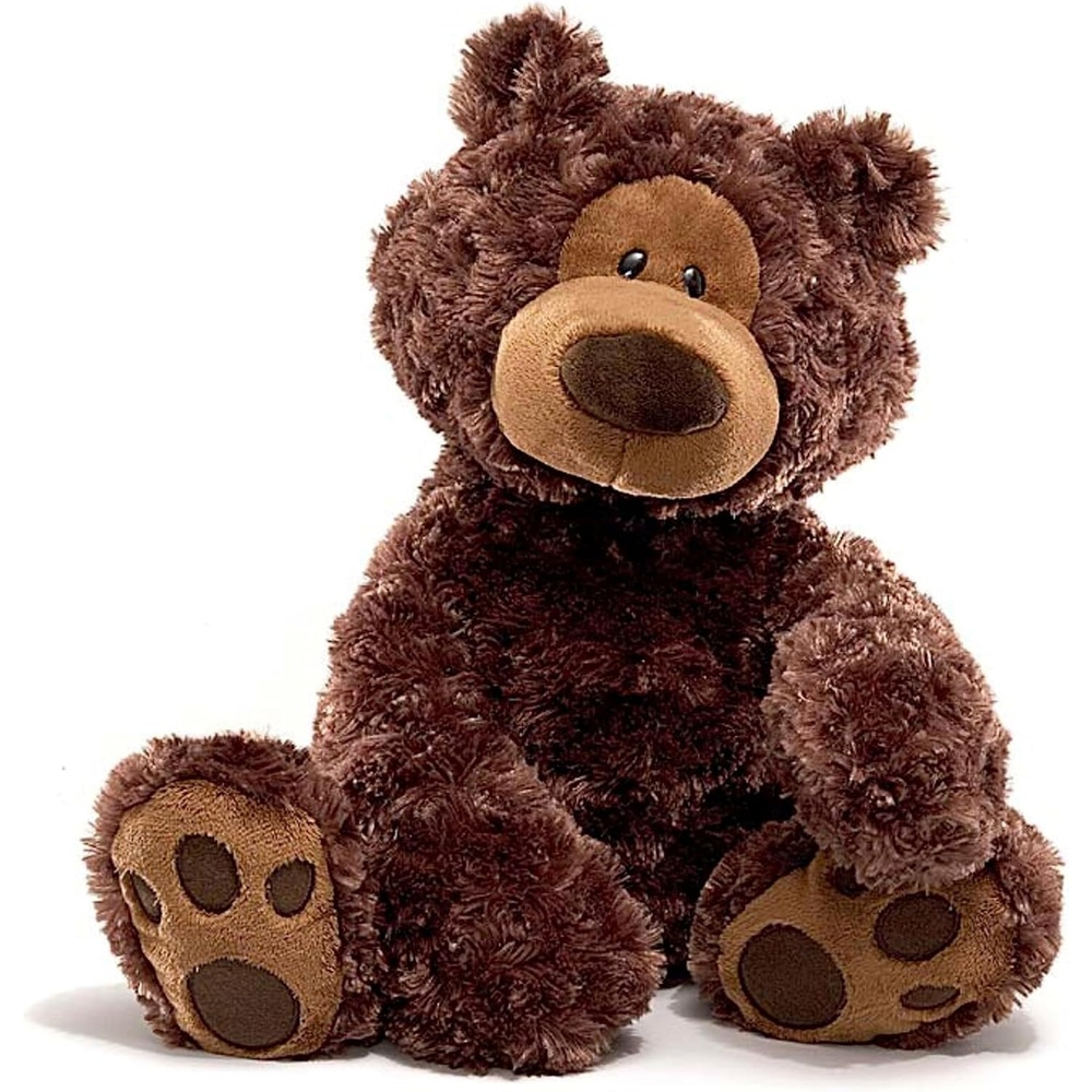 GUND Philbin Classic Teddy Bear, Premium Stuffed Animal for Ages 1 and Up, Beige, 18(Philbin (Brown 18″))
