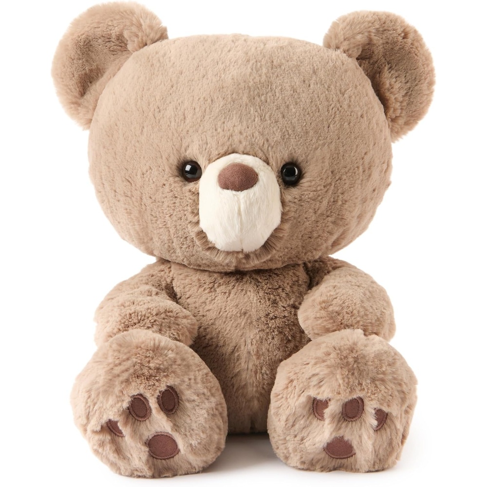 GUND Forever Friends: Philbin Classic Teddy Bear, As Seen on The View, Premium Stuffed Animal for Ages 0 and Up, Chocolate Brown, 12(Kai)
