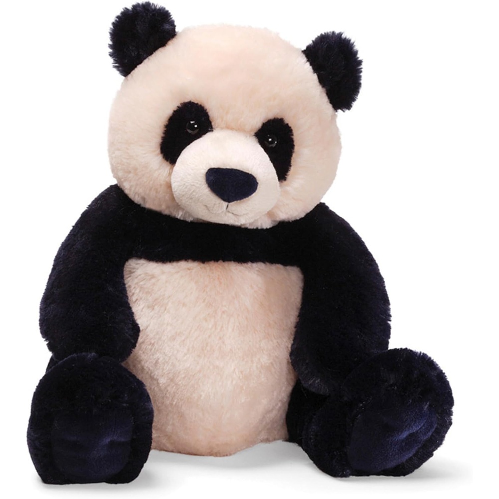 GUND Zi-Bo Panda Teddy Bear, Panda Bear Stuffed Animal for Ages 1 and Up, Navy/Cream, 17(One Size)
