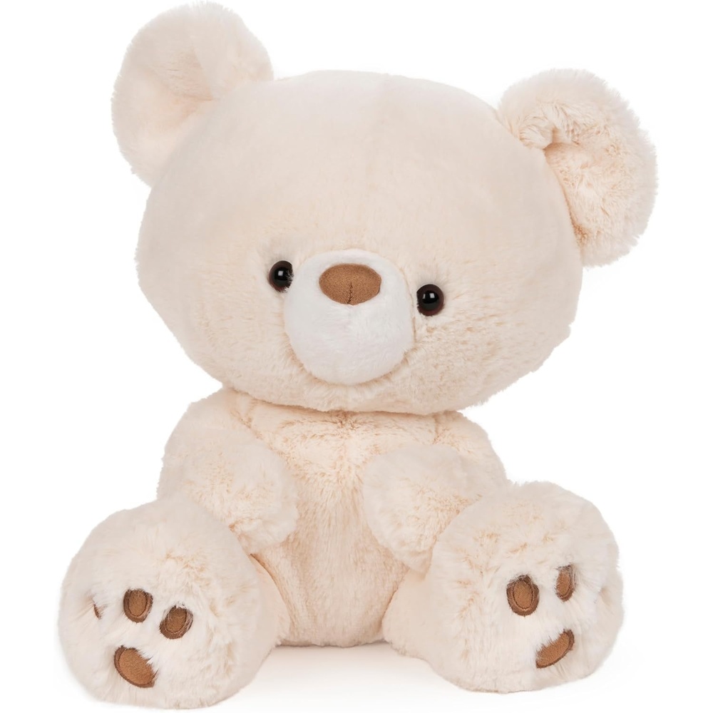 GUND Kai Teddy Bear, Premium Plush Toy Stuffed Animal for Ages 1 & Up, Vanilla/Cream, 12″(Beige)