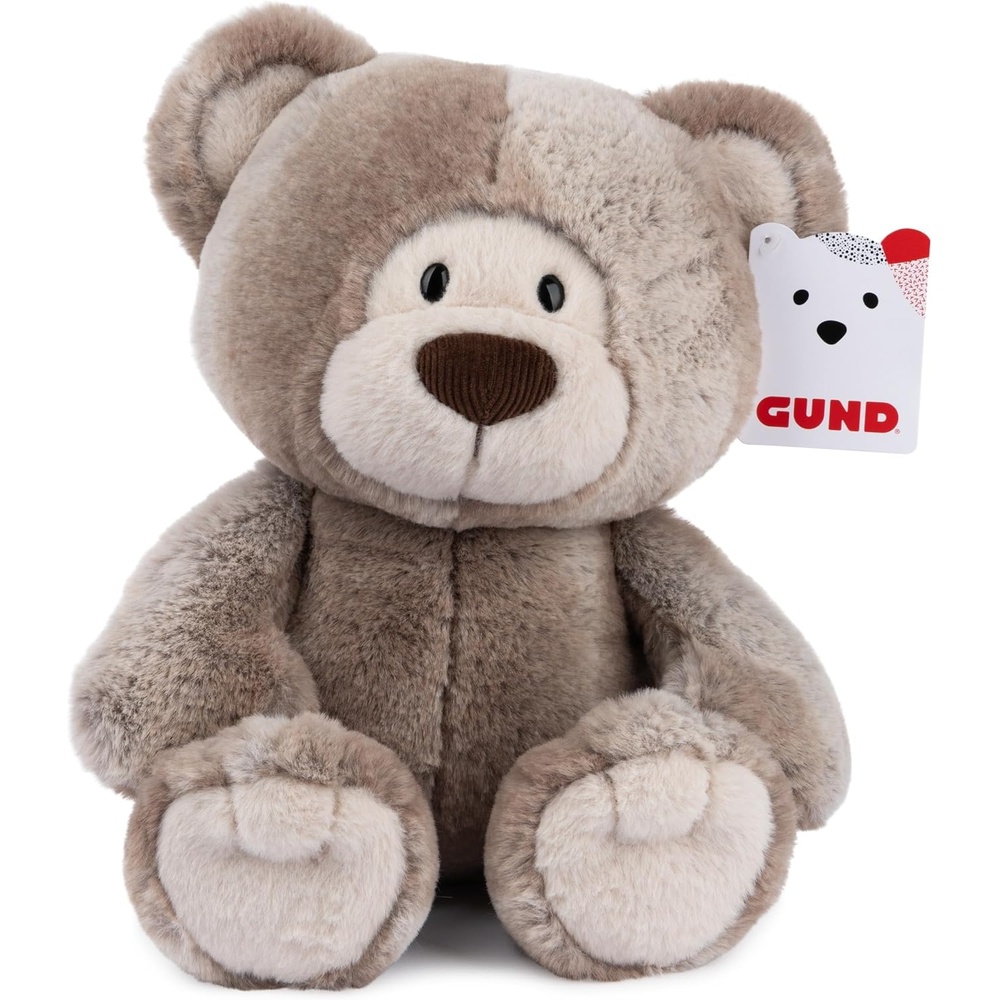 GUND Mukki Teddy Bear, Premium Stuffed Animal for Ages 1 and Up, Brown/Cream, 10″(One Size)