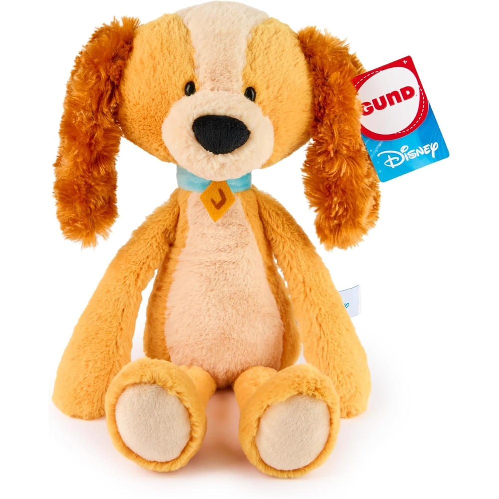 GUND Disney Official Figaro Toothpick Plush, Pinocchio, Mickey and Friends Cat Stuffed Animal for Ages 1 and Up, Black, 15(Lady)