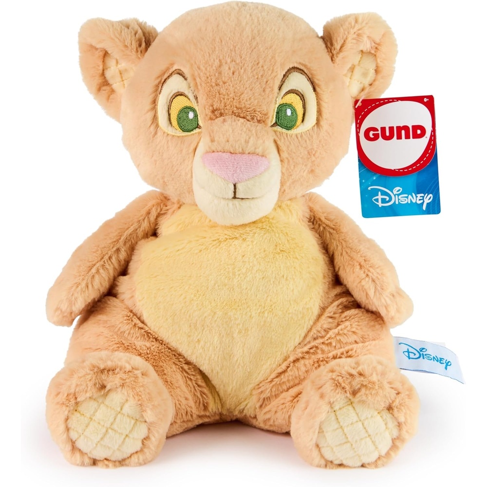 GUND Disney Official Peek-a-Boo Winnie the Pooh Plush, Interactive Stuffed Animal, Sensory Toys for Ages 0 and Up, Yellow, 11(Nala)