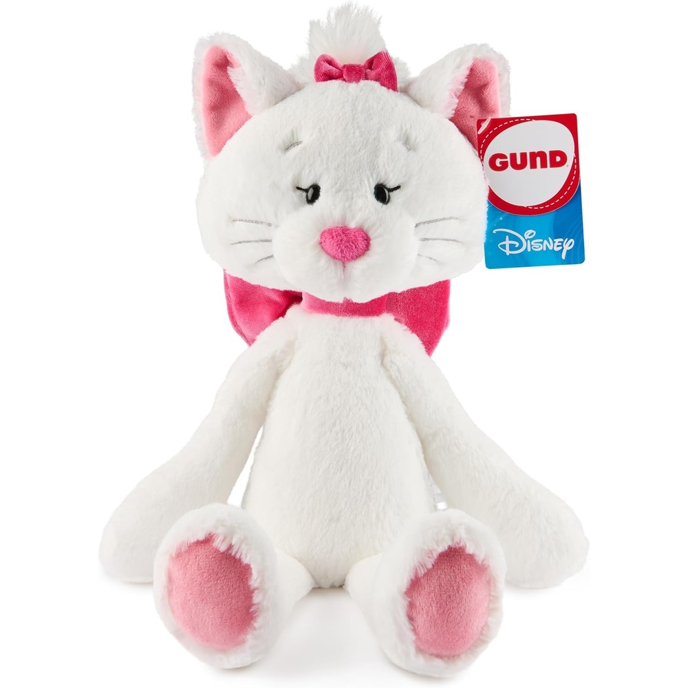 GUND Disney Official Figaro Toothpick Plush, Pinocchio, Mickey and Friends Cat Stuffed Animal for Ages 1 and Up, Black, 15(Marie)