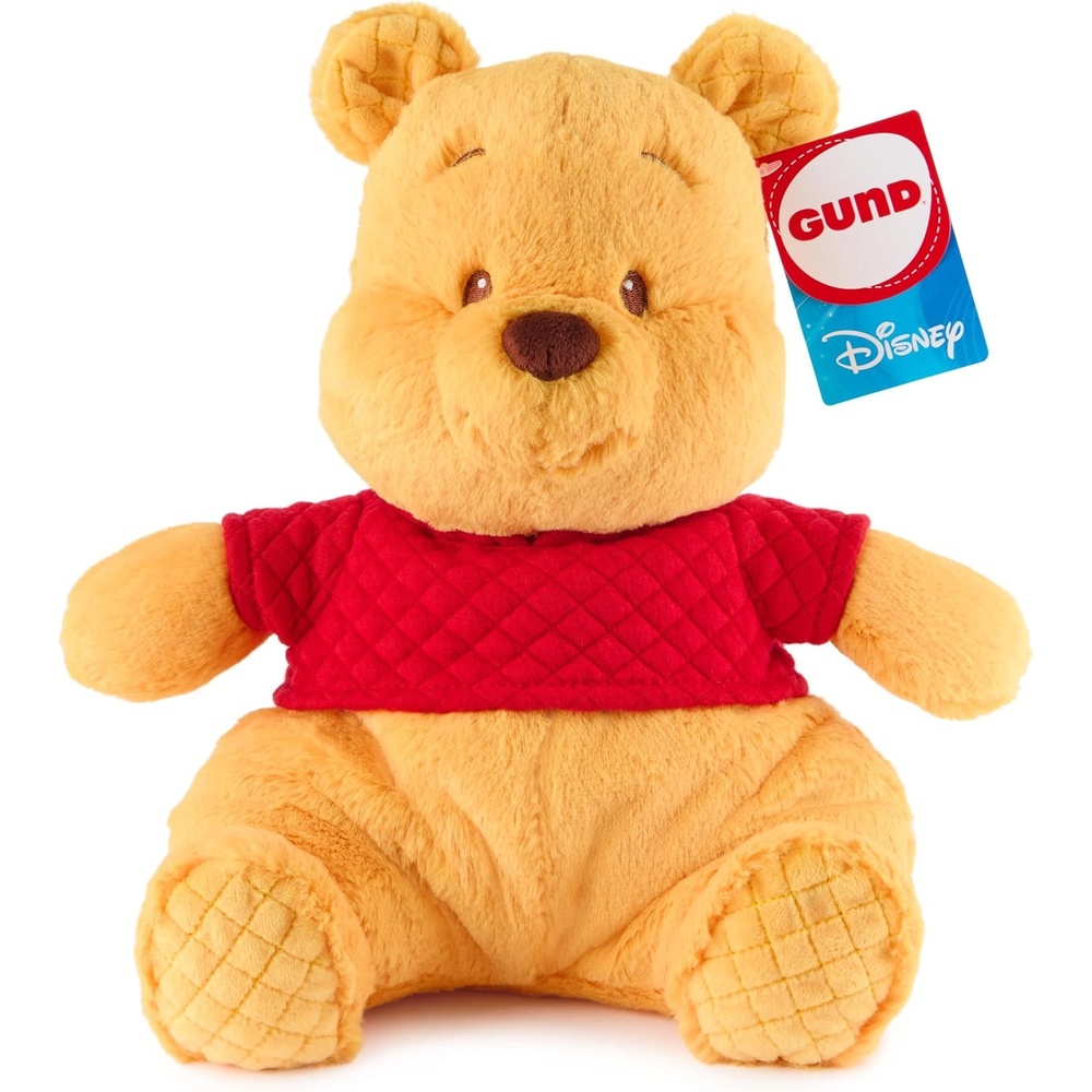 GUND Disney Official Peek-a-Boo Winnie the Pooh Plush, Interactive Stuffed Animal, Sensory Toys for Ages 0 and Up, Yellow, 11(Winnie the Pooh)