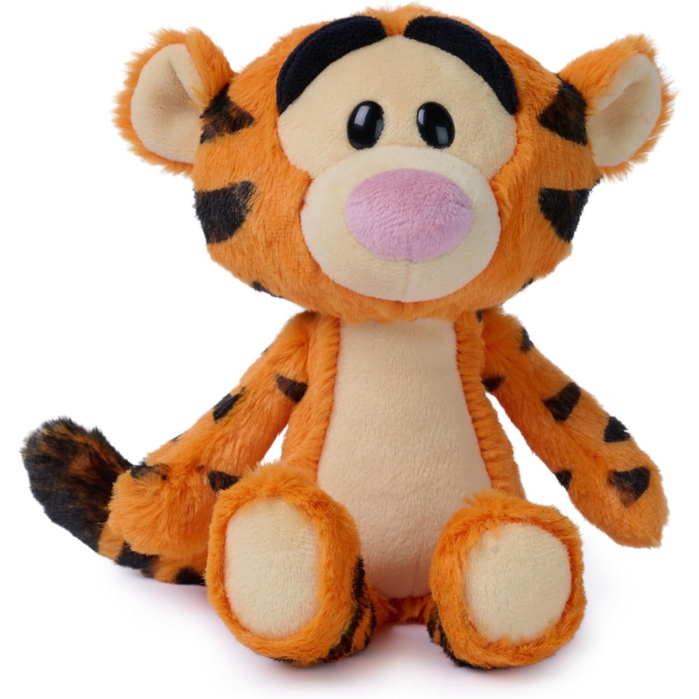 GUND Disney Tigger Little Toothpick 6-Inch Floppy Plush Toy for Ages 1+ | Slender Frame and Posable Dangling Limbs Promote On The Go Travel Pretend Play; Contains One 6-Inch Tigger Plush Doll Ages 1+(Modern)