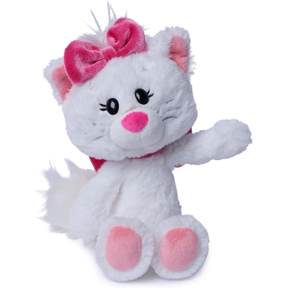 GUND Disney Marie Little Toothpick 6-Inch Kitten Plush Toy for Ages 1+ | Slender Frame and Posable Dangling Limbs Promote On The Go Travel Pretend Play; Contains One 6-Inch Kitten Plush Doll Ages 1+