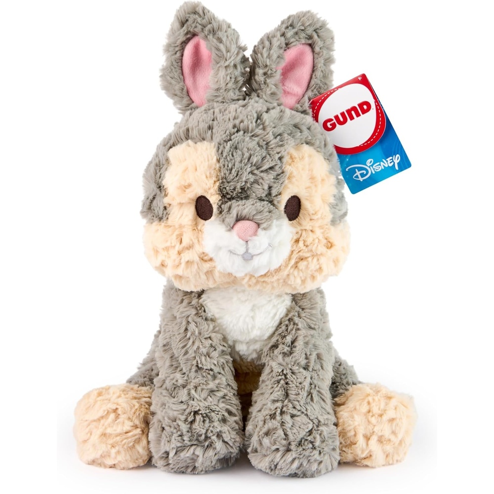 GUND Disney Official Bambi Plush, Disney Cozys Collection, Bambi Toys, Deer Stuffed Animal for Ages 1 and Up, Brown, 10(Thumper)