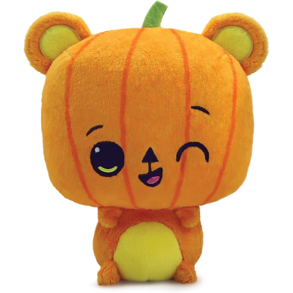 GUND Drops, Jack Paws, Expressive Holiday Stuffed Animal Soft Plush Pet, Halloween Pumpkin Bear, 6