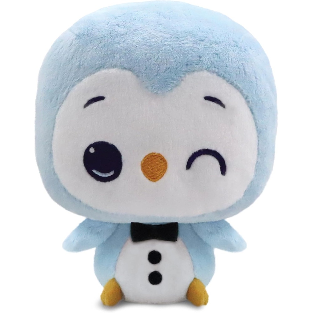 GUND Drops, Carla Claws, Expressive Premium Stuffed Animal Soft Plush Pet, Blue, 6(Snowman Penguin)