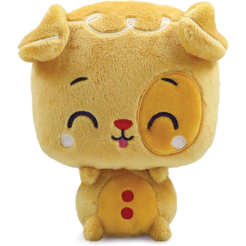 GUND Drops, Ginny Ginger, Expressive Holiday Stuffed Animal Soft Plush Pet, Winter Gingerbread Puppy, 6